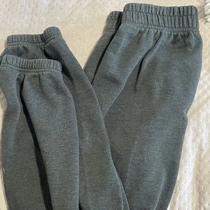Grey wash sweatpants
